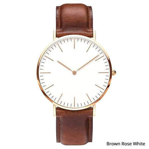 Planet Gates Brown rose white Mens Stainless Steel Bracelet Quartz Watch Fashion Rose Gold Silver Man Watch Style Men Dress Watch 40mm