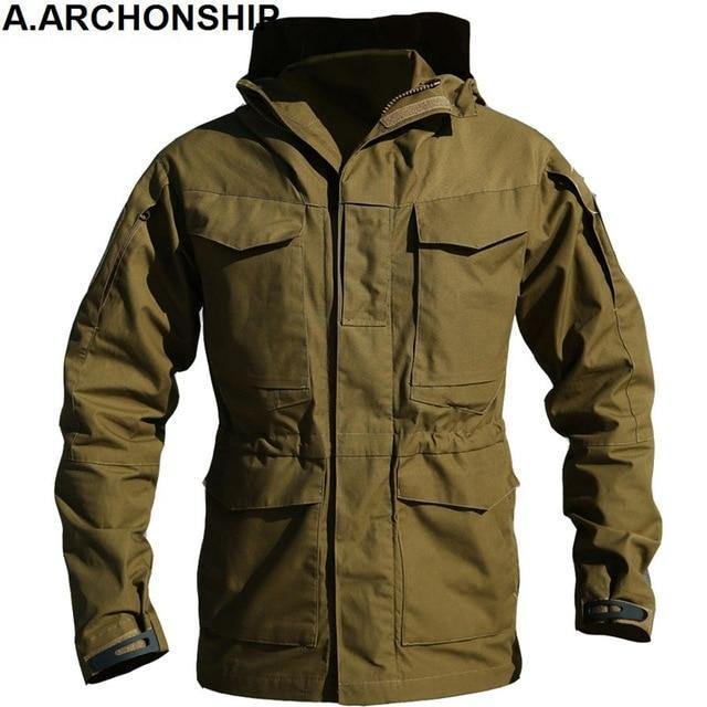 Planet Gates Army Clothes Windbreaker Military Field Jackets Mens Winter/Autumn Waterproof Flight Pilot