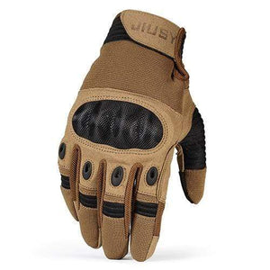 Planet Gates Brown / S / China Bicycle Military Full Finger Gloves Men Tactical Glove Hunting Paintball Hiking Climbing Airsoft Shoot Mittens Men Hard Shell