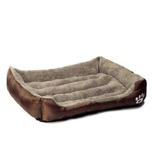 Planet Gates Brown / S Dog Bed Warming Dog House Soft Material Nest Dog Baskets Fall and Winter Warm Kennel For Cat Puppy Plus size Drop shipping
