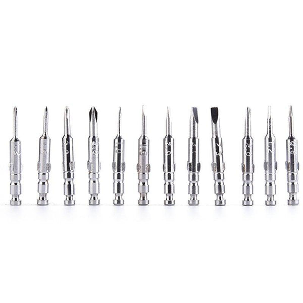 Planet Gates Brown Screwdriver Set 25 in 1 Electronic Torx Screwdriver Opening Repair Tools Kit for iPhone Camera Watch Tablet PC