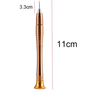 Planet Gates Brown Screwdriver Set 25 in 1 Electronic Torx Screwdriver Opening Repair Tools Kit for iPhone Camera Watch Tablet PC
