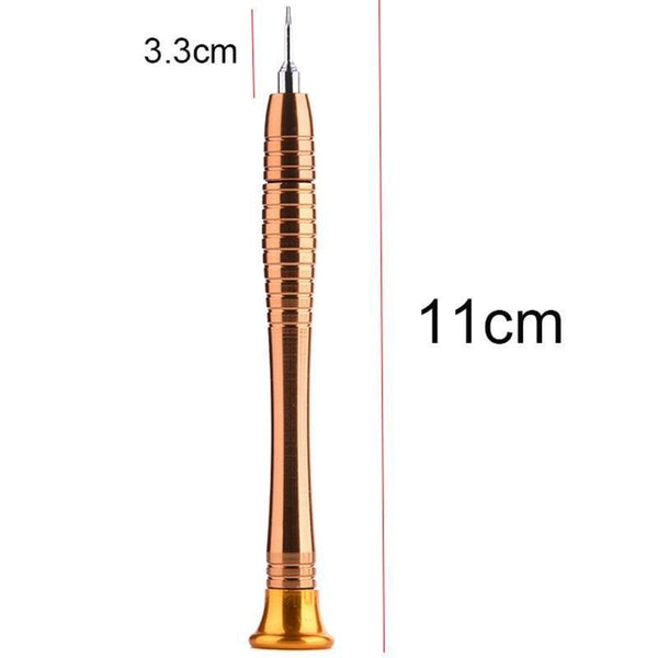Planet Gates Brown Screwdriver Set 25 in 1 Electronic Torx Screwdriver Opening Repair Tools Kit for iPhone Camera Watch Tablet PC