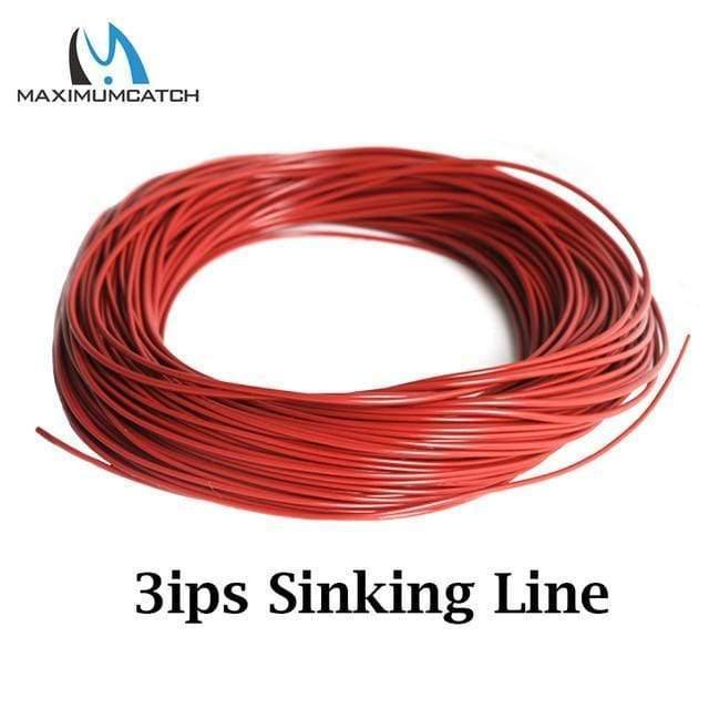 Planet Gates 100ft 4-8wt Intermediate/Fast Sinking Fly Fishing Line Weight Forward Clear/Blue/Brown/Black Color Fly Line