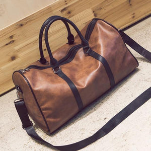 Planet Gates Brown Travel Bag Stylish Women Casual Handbag Men Travel Duffel Bags Male Female High Quality Large Capacity Luggage Bags