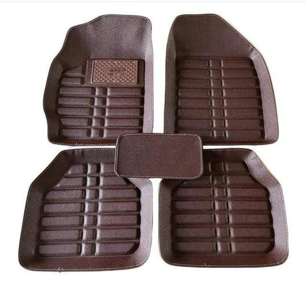 Planet Gates Brown Universal car floor mat For VW Volkswagen Polo 2011-2018 car mats