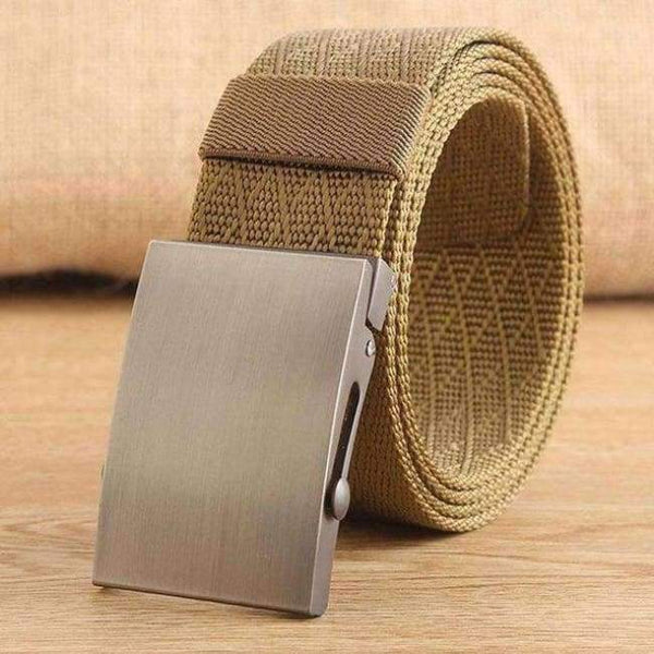 Planet Gates Brown V Grey Buckle / 100cm FAJARINA New Novelty Unisex Quality Patchwork Nylon Automatic Styles Straped Female Male Belts for Women 38mm Width CBFJ0036
