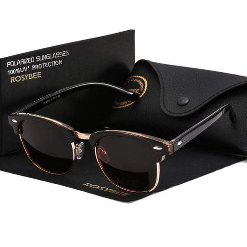 Planet Gates brown / with original box UV400  Polarized Sunglasses men women Classic cool retro Sun glasses Coating  man Driving Shades fashion male oculos