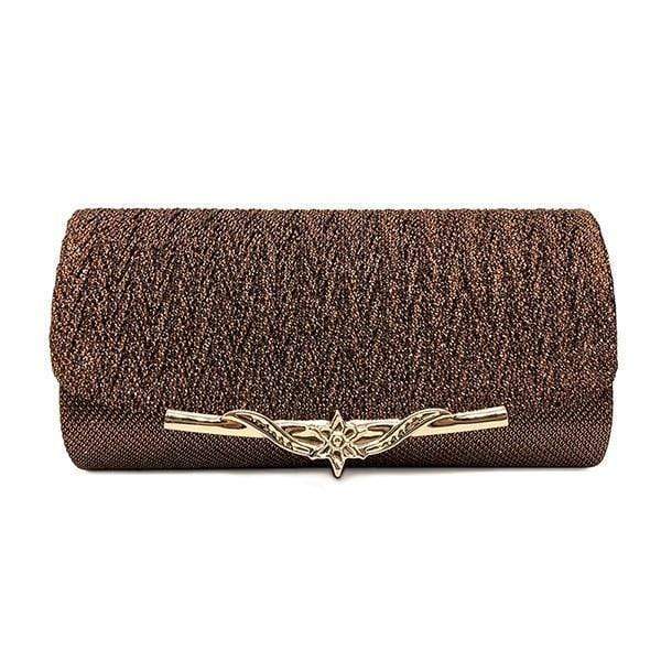 Planet Gates brown Women Evening Bag  Party Banquet Glitter Bag For Women Girls Wedding Clutches Handbag Chain Shoulder Bag Bolsas Mujer