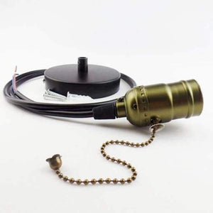 Planet Gates Broze Vintage Industrial Retro Pendant Lamp Edison Light E27 Holder Iron Cage Lampshade Warehouse Style Light Fixture Indoor Lighting