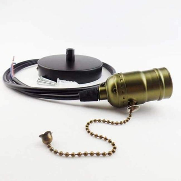 Planet Gates Broze Vintage Industrial Retro Pendant Lamp Edison Light E27 Holder Iron Cage Lampshade Warehouse Style Light Fixture Indoor Lighting