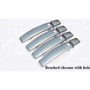 Planet Gates kartáčovaný chrom stříbrná/černá/zrcadlově chromovaná krytka kliky dveří auta pro Range Rover Sport 2008-2013 příslušenství styling auta