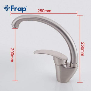 Planet Gates Brushed Nickel Kitchen Faucet Sink Mixer Tap Swivel Spout Two colors F4121&F4121-5
