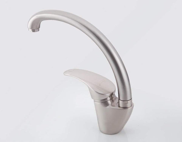 Planet Gates Brushed Nickel Kitchen Faucet Sink Mixer Tap Swivel Spout Two colors F4121&F4121-5