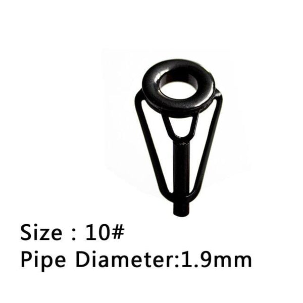 Planet Gates BSFT1019 Fishing Rod Guide Heavy Duty Reinforced Tools Repair Kit Stainless Steel Ceramic Ring Tip Top Saltwater Freshwater Accessories