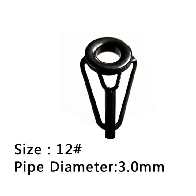 Planet Gates Fishing Rod Guide Heavy Duty Reinforced Tools Repair Kit Stainless Steel Ceramic Ring Tip Top Saltwater Freshwater Accessories