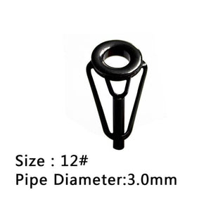 Planet Gates BSFT1230 Fishing Rod Guide Heavy Duty Reinforced Tools Repair Kit Stainless Steel Ceramic Ring Tip Top Saltwater Freshwater Accessories