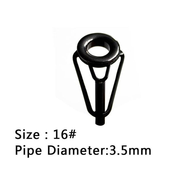 Planet Gates BSFT1635 Fishing Rod Guide Heavy Duty Reinforced Tools Repair Kit Stainless Steel Ceramic Ring Tip Top Saltwater Freshwater Accessories