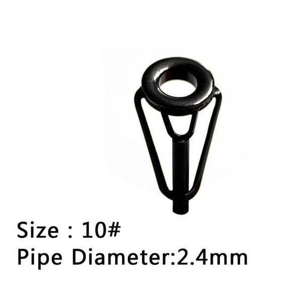 Planet Gates BST1024 Fishing Rod Guide Heavy Duty Reinforced Tools Repair Kit Stainless Steel Ceramic Ring Tip Top Saltwater Freshwater Accessories