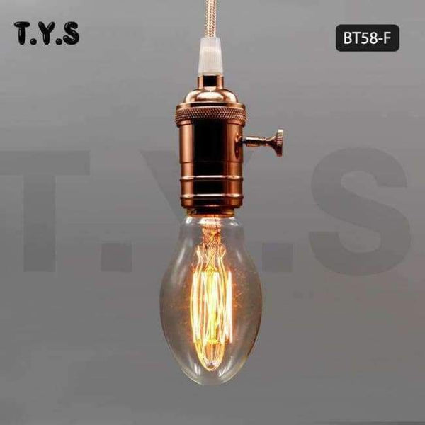Planet Gates BT58 Žárovka s vláknem / 220V Ampule Vintage Edison Žárovka E27 40W 220V ST64 G95 Retro Skleněná Žárovka Dekorační Lampa Žárovky s vláknem pro domácí dekoraci