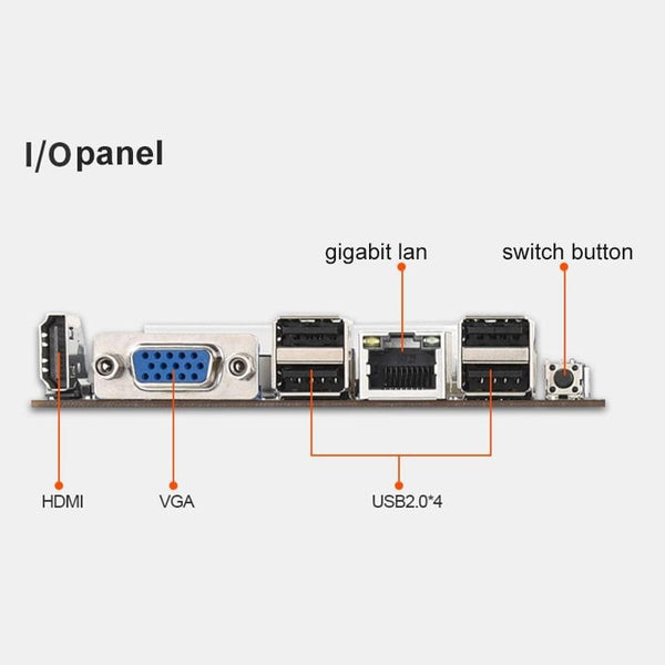 Planet Gates BTC-T37 Mining Motherboard VGA 8PCIE 16X 8GPU Video Card Support 1066/1333/1600MHz DDR3/DDR3L BTC-T37 Mining Motherboard