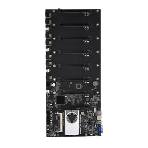 Planet Gates BTC-T37 Mining Motherboard VGA 8PCIE 16X 8GPU Video Card Support 1066/1333/1600MHz DDR3/DDR3L BTC-T37 Mining Motherboard