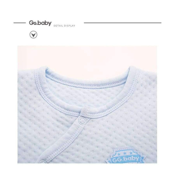 Planet Gates BTZ1620 pink / 9M Baby Outfits Baby Girl Clothes Set Warm Long Sleeve Boy Newborn Clothes High Waist PP Pants Sets Snow Sleepwear Pajamas