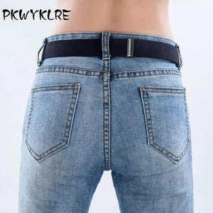 Planet Gates Buckle-Free Belt For Jean Pants,Dresses,No Buckle Stretch Elastic Waist Belt For Women/Men,No Bulge,No Hassle Waist Belt