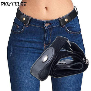 Planet Gates Buckle-Free Belt For Jean Pants,Dresses,No Buckle Stretch Elastic Waist Belt For Women/Men,No Bulge,No Hassle Waist Belt