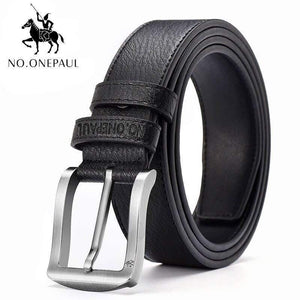 Buckle Men Belt High Quality Cow Genuine Leather Luxury Strap Male Belts For Men New Fashion Classice Vintage Pin