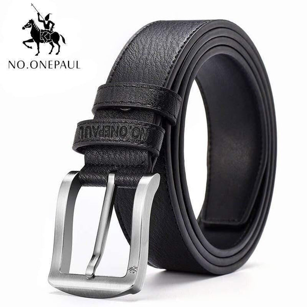 Buckle Men Belt High Quality Cow Genuine Leather Luxury Strap Male Belts For Men New Fashion Classice Vintage Pin
