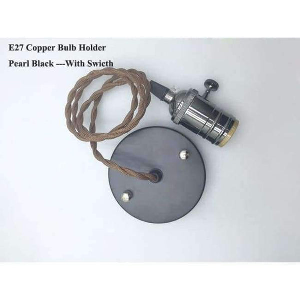 Planet Gates Bulb Holder Black Loft Vintage Edison Bulbs ST64/G95/G80 E26/E27 Incandiscent Light Bulbs 40W 110V 220V Filament Bulb Edison Pendant Lamps