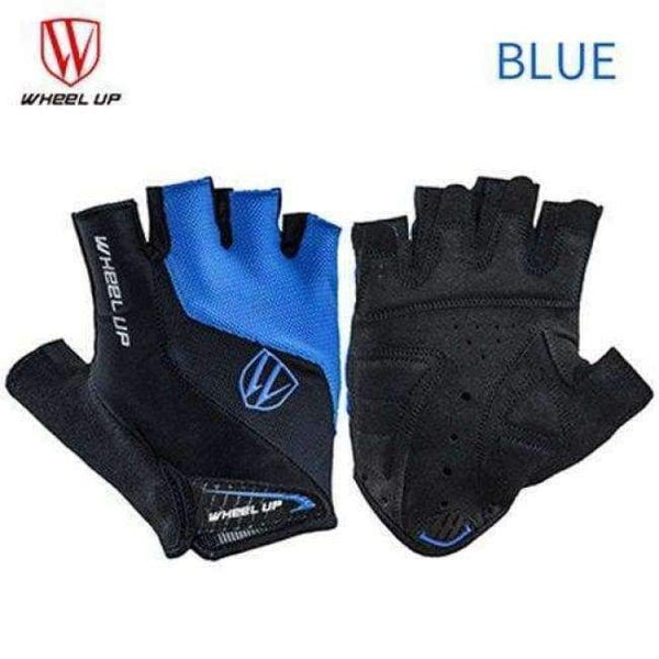 Planet Gates Bule Bike Gloves / S Cycling Gloves Half Finger Summer Mountain Bike Anti-Skid Breathable Shockproof Outdoor Sport Accessories