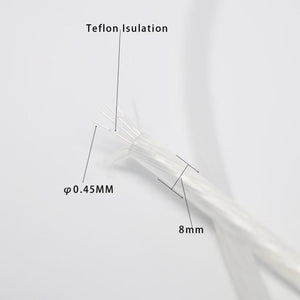 Planet Gates Bulk cable / 3m 1pair 5N Silver plated OCC RCA cable Analog cable RCA audio cable Silver plated