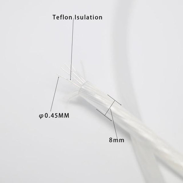 Planet Gates Bulk cable / 3m 1pair 5N Silver plated OCC RCA cable Analog cable RCA audio cable Silver plated