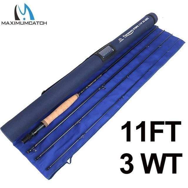 Planet Gates YELLOW 3WT/4WT Nymph Fly Fishing Rod Graphite Carbon Fiber 10FT 4Sec with Cordura Tube