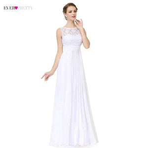 Planet Gates Burgundy / 4 / China Bridesmaid Dresses Ever-Pretty EP08352 Women's Cheap Sleeveless A-line Long Modest Elegant Party Dress with Appliques