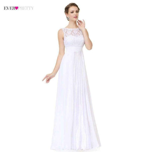 Planet Gates Burgundy / 4 / China Bridesmaid Dresses Ever-Pretty EP08352 Women's Cheap Sleeveless A-line Long Modest Elegant Party Dress with Appliques