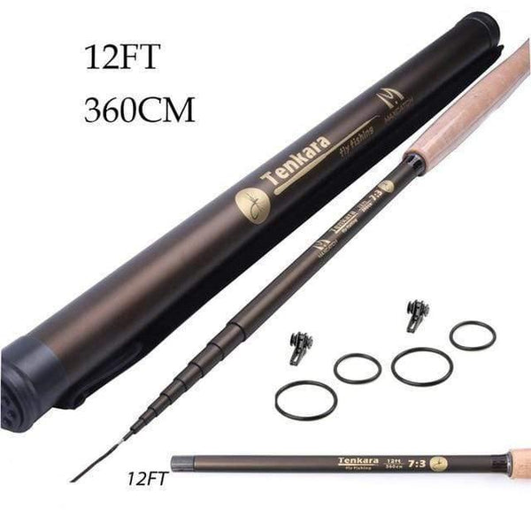 Planet Gates Burgundy 9/10/11//12/13FT Classical Tenkara Fly Fishing Rod 7:3 ACTION Super Light Traditional Tenkara Rod with Hook keepers