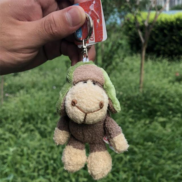 Planet Gates Burgundy / China Cute Cartoon Bear Elephant Raccoon Monkey Animal Plush Toy Keychain Backpack Bag Keychain Shark Dinosaur Lion Omelette Cute Gift