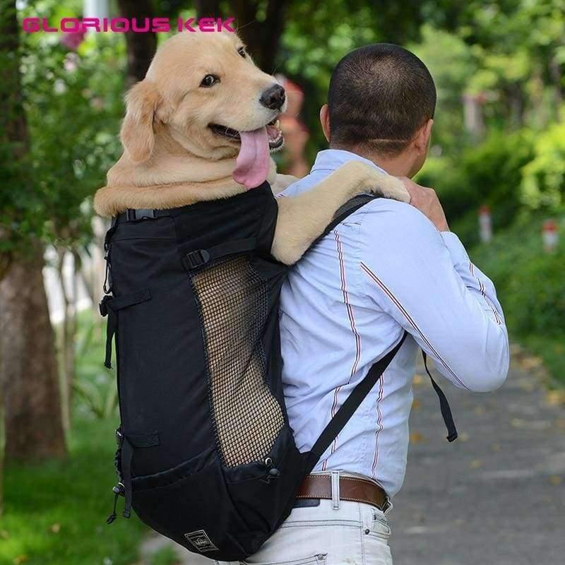 Planet Gates burgundy / S Dog Bag Carrier Pet Dog Backpack for Large Medium Small Dogs Breathable Travel Dog Carriers for Riding Hiking S-XL