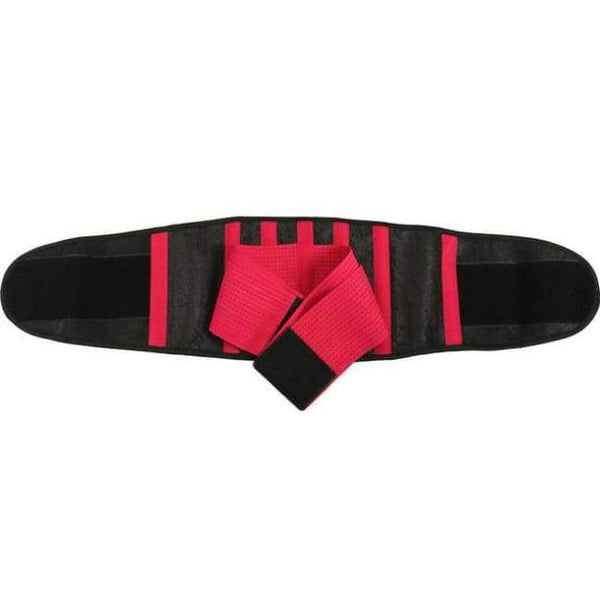 Planet Gates Burgundy / S Men And Women Adjustable Elstiac Waist Support Belt Lumbar Back Support Exercise Belts Brace Slimming Belt Waist Trainer HB36-1