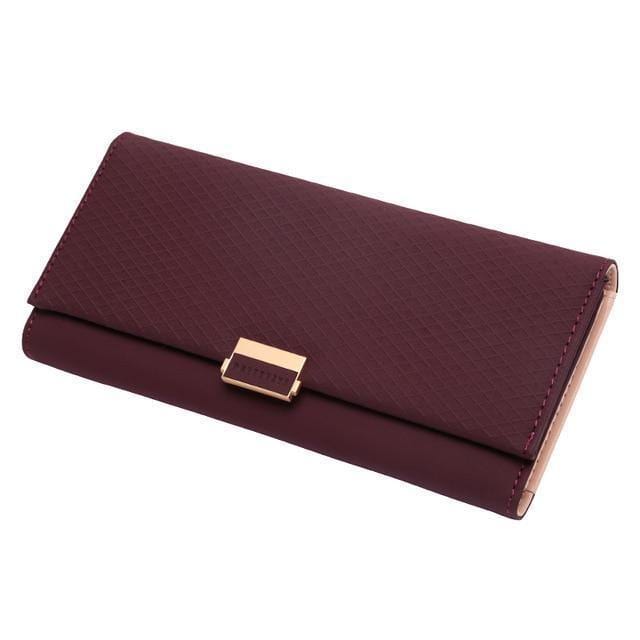 Planet Gates Woman Wallet Clutch Plaid Wallet Zipper Female Ladies Hot Change Women Luxury Credit Phone Card Holder Coin Purses For Girls