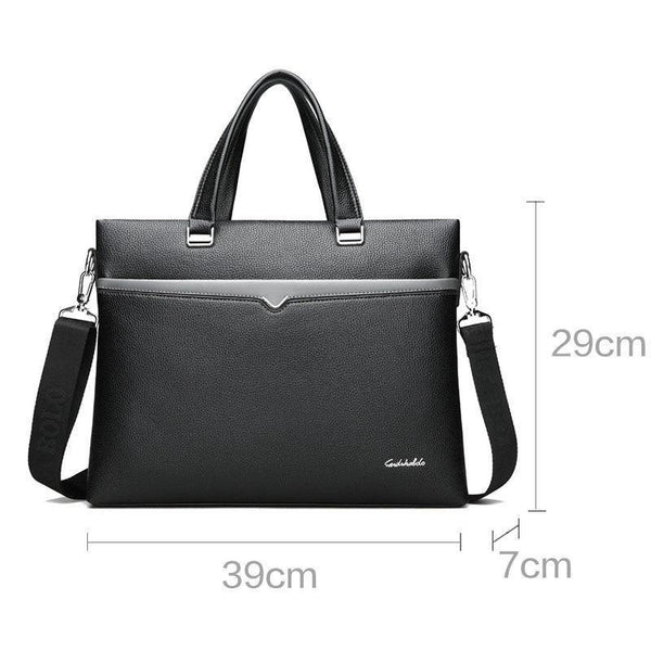 Planet Gates Business Briefcase Men Bag Male Shoulder Laptop Bag Large Capacity Leather Handbag Messenger Bags High Quality