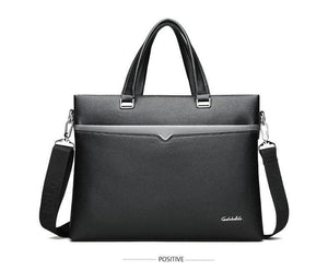Planet Gates Business Briefcase Men Bag Male Shoulder Laptop Bag Large Capacity Leather Handbag Messenger Bags High Quality