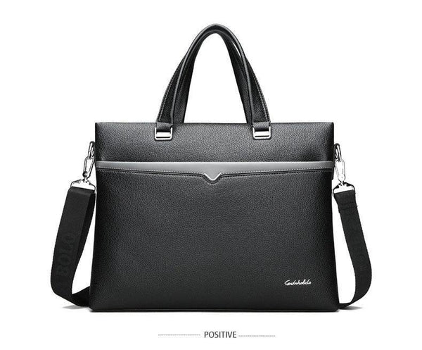 Planet Gates Business Briefcase Men Bag Male Shoulder Laptop Bag Large Capacity Leather Handbag Messenger Bags High Quality