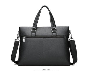 Planet Gates Business Briefcase Men Bag Male Shoulder Laptop Bag Large Capacity Leather Handbag Messenger Bags High Quality