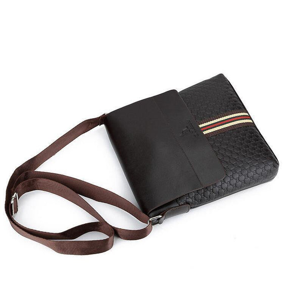 Planet Gates Business Leather Men Messenger Bags Promotional Small Crossbody Vintage Shoulder Bag Casual Man Bag  LJ-0573