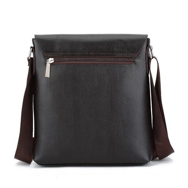 Planet Gates Business Leather Men Messenger Bags Promotional Small Crossbody Vintage Shoulder Bag Casual Man Bag  LJ-0573