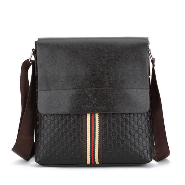 Planet Gates Business Leather Men Messenger Bags Promotional Small Crossbody Vintage Shoulder Bag Casual Man Bag  LJ-0573